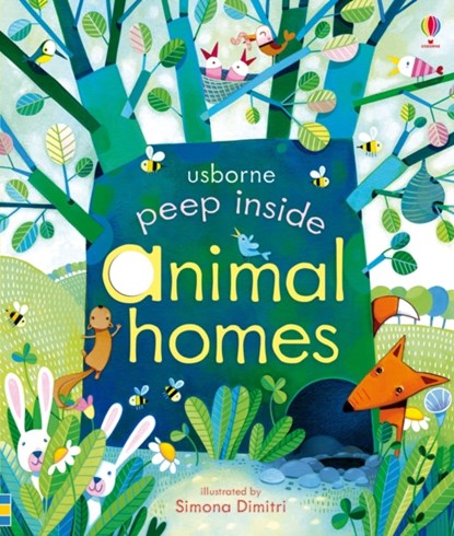 Peep Inside Animal Homes, Anna Milbourne - Gebonden - 9781409550181