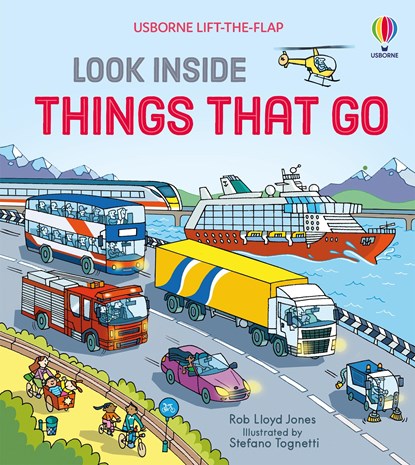 Look Inside Things That Go, Rob Lloyd Jones - Gebonden - 9781409550259