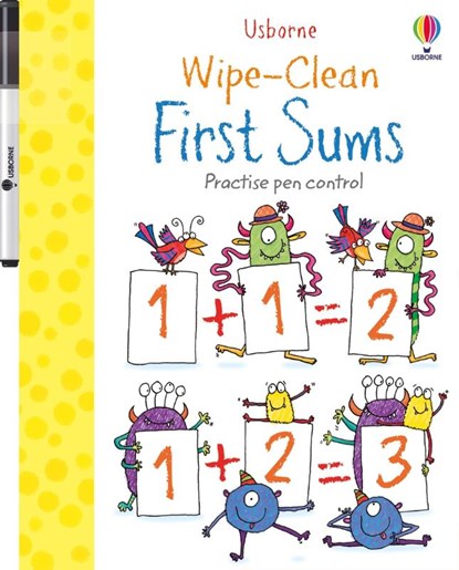 Wipe-Clean First Sums, Jessica Greenwell - Paperback - 9781409551492