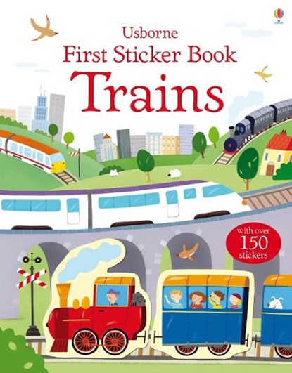 First Sticker Book Trains, Sam Taplin - Paperback - 9781409551553