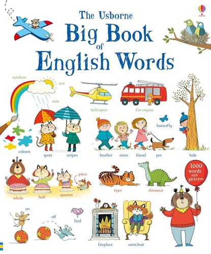 Big Book of English Words, Mairi Mackinnon ; Hannah Wood - Gebonden - 9781409551652