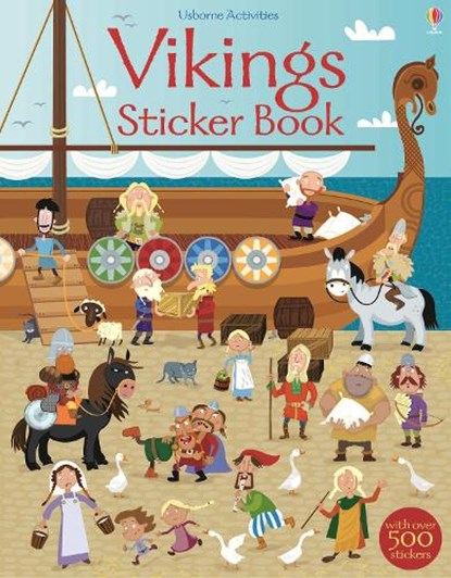 Vikings Sticker Book, Fiona Watt - Paperback - 9781409563433