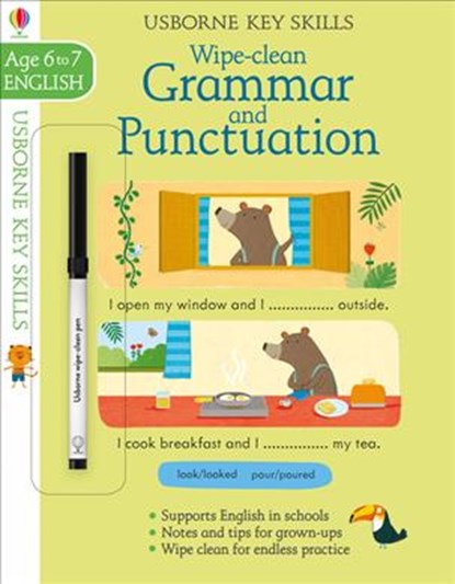 Wipe-clean Grammar & Punctuation 6-7, Jessica Greenwell - Paperback - 9781409564911