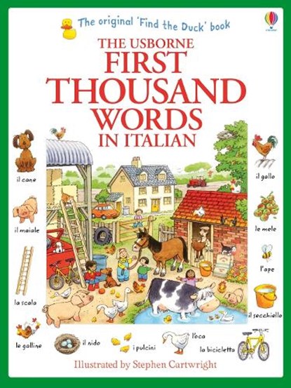 First Thousand Words in Italian, Heather Amery - Paperback - 9781409566144