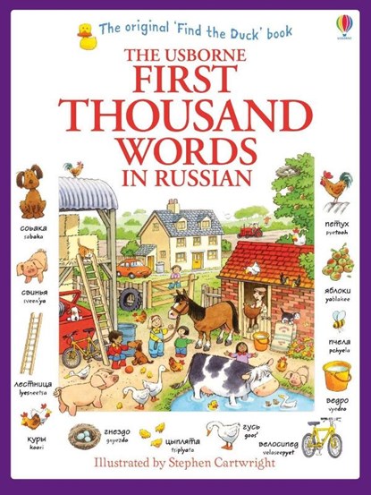First Thousand Words in Russian, Heather Amery - Paperback - 9781409570165
