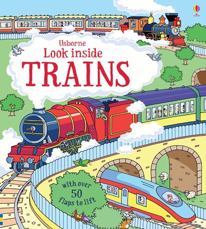 Look Inside Trains, Alex Frith - Gebonden - 9781409582083