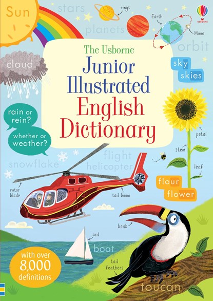 Junior Illustrated English Dictionary, Felicity Brooks ; Hannah Wood - Paperback - 9781409582625