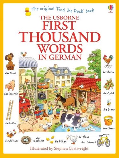 First Thousand Words in German, Heather Amery - Paperback - 9781409583035