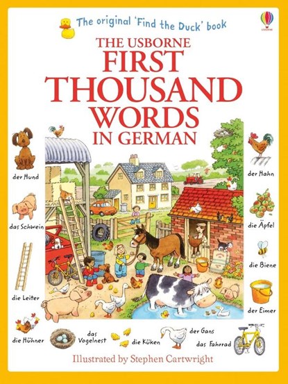 First Thousand Words in German, Heather Amery - Paperback - 9781409583035