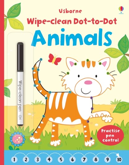 Wipe-clean Dot-to-dot Animals, Jessica Greenwell - Paperback - 9781409587521
