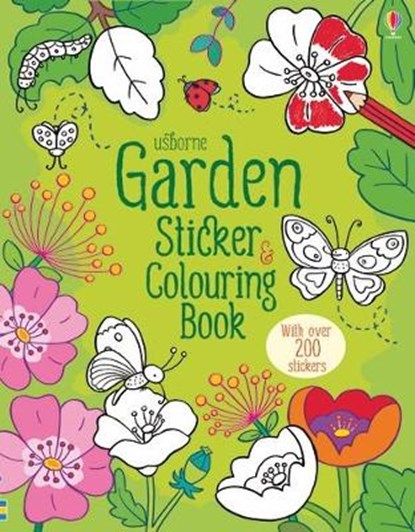 Garden Sticker and Colouring Book, BROOKS,  Felicity - Paperback - 9781409597520