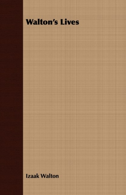 Walton's Lives, Izaak Walton - Paperback - 9781409725398