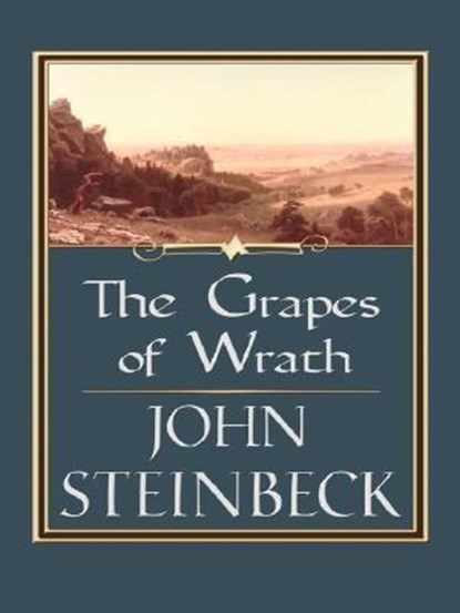 GRAPES OF WRATH -LP, John Steinbeck ; Robert Demott - Gebonden - 9781410407856
