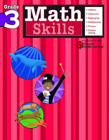 Math Skills, Grade 3, Flash Kids - Paperback - 9781411401082
