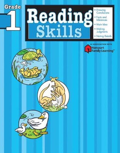 Reading Skills: Grade 1 (Flash Kids Harcourt Family Learning), Flash Kids Editors - Paperback - 9781411401136