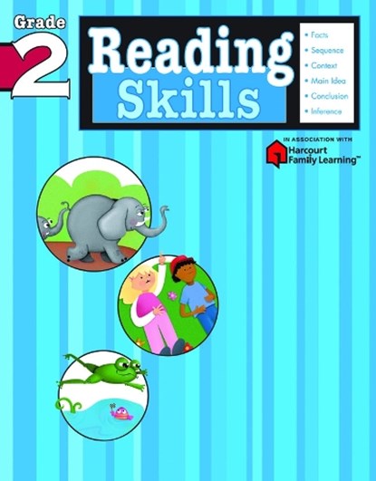 Reading Skills: Grade 2 (Flash Kids Harcourt Family Learning), Flash Kids Editors - Paperback - 9781411401143