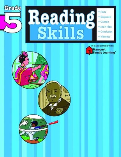 Reading Skills: Grade 5 (Flash Kids Harcourt Family Learning), Flash Kids - Paperback - 9781411401174