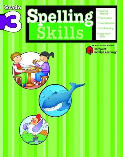 Spelling Skills: Grade 3 (Flash Kids Harcourt Family Learnin, Flash Kids - Paperback - 9781411403840