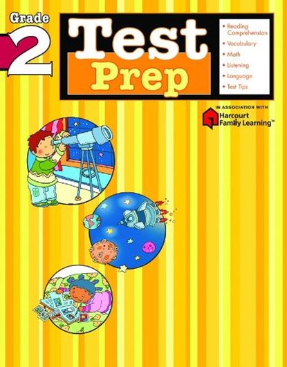 Test Prep: Grade 2 (Flash Kids Harcourt Family Learning), Flash Kids - Paperback - 9781411403987