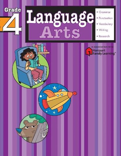Language Arts, Grade 4, Flash Kids - Paperback - 9781411404120