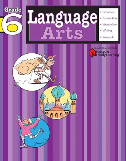 Language Arts: Grade 6 (Flash Kids Harcourt Family Learning), Flash Kids - Paperback - 9781411404144