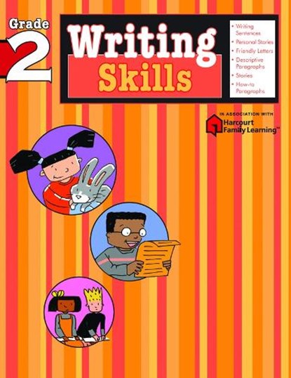 Writing Skills: Grade 2 (Flash Kids Harcourt Family Learning), Flash Kids Editors - Paperback - 9781411404809