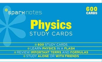 Physics SparkNotes Study Cards, SparkNotes - Losbladig - 9781411470064