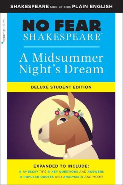 A Midsummer Night's Dream (No Fear Shakespeare), SparkNotes ; William Shakespeare - Paperback - 9781411479692