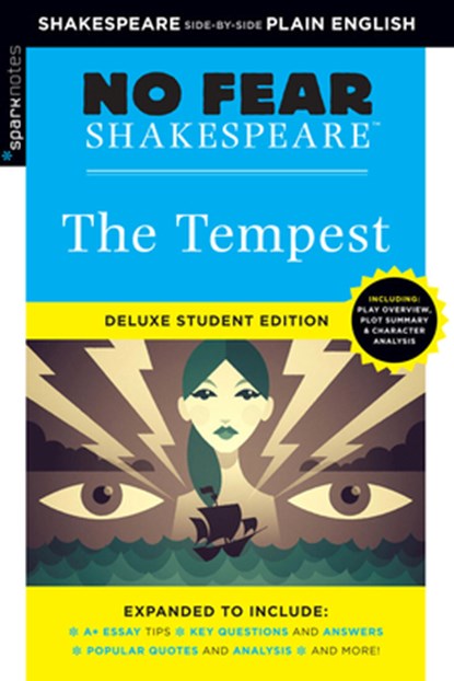 Tempest: No Fear Shakespeare Deluxe Student Edition, William Shakespeare ; SparkNotes - Paperback - 9781411479722