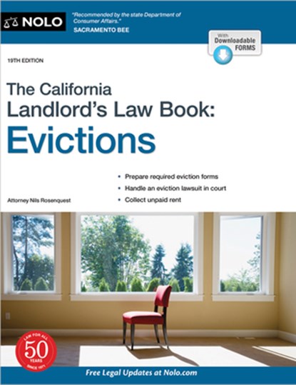 The California Landlord's Law Book: Evictions, Nils Rosenquest - Paperback - 9781413328660
