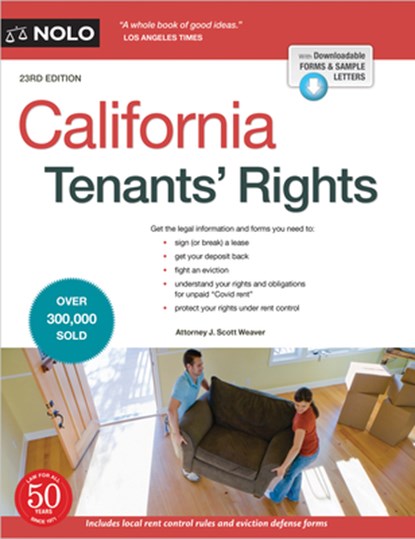CALIFORNIA TENANTS RIGHTS TWEN, J. Scott Weaver - Paperback - 9781413329674