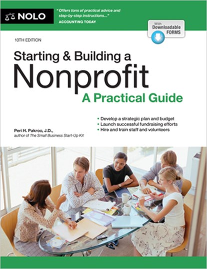 Starting & Building a Nonprofit: A Practical Guide, Peri Pakroo - Paperback - 9781413331516