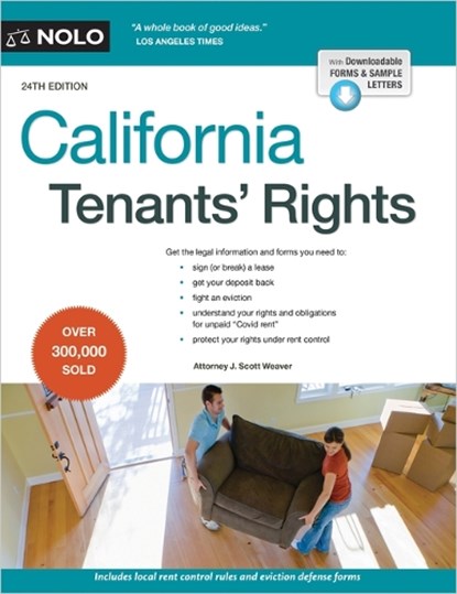 California Tenants' Rights, J. Scott Weaver - Paperback - 9781413331844