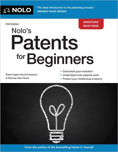 Nolo's Patents for Beginners, David Pressman - Paperback - 9781413331882