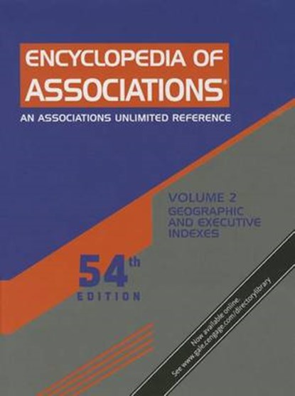 Encyclopedia of Associations, niet bekend - Gebonden - 9781414488172