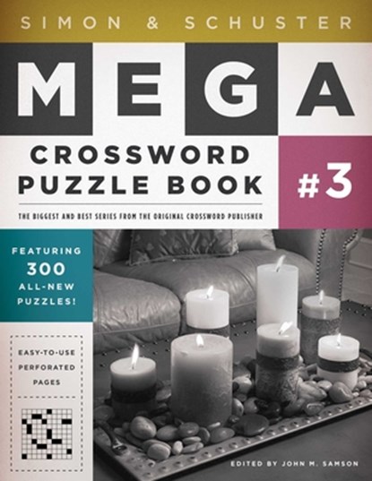 Simon & Schuster Mega Crossword Puzzle Book #3, John M. Samson - Paperback - 9781416559092