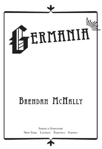 Germania, Brendan McNally - Ebook - 9781416559221