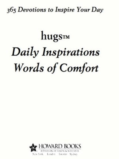 Hugs Daily Inspirations Words of Comfort, Freeman-Smith LLC - Ebook - 9781416577386