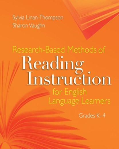 Research-Based Methods of Reading Instruction for English Language Learners, Grades K-4, Sharon Vaughn ; Sylvia Linan-Thompson - Paperback - 9781416605775