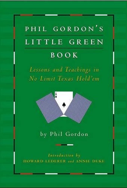 Phil Gordon's Little Green Book, Phil Gordon - Gebonden - 9781416903673