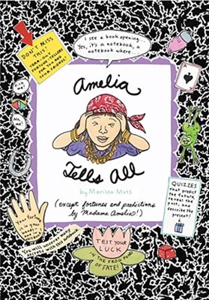 Amelia Tells All, Marissa Moss - Gebonden - 9781416909187
