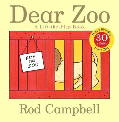 Campbell, R: Dear Zoo, Rod Campbell - Gebonden - 9781416947370