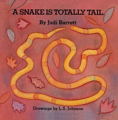 A Snake Is Totally Tail, Judi Barrett - Paperback - 9781416968450