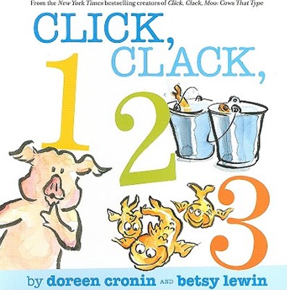 Click, Clack, 123, Doreen Cronin - Gebonden - 9781416991250