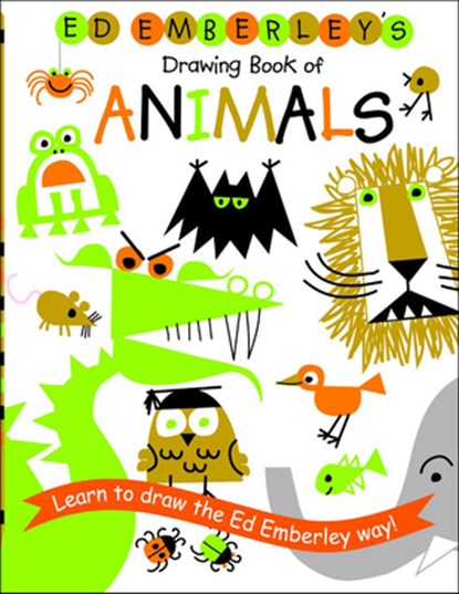 Ed Emberley's Drawing Book of Animals, Ed Emberley - Gebonden - 9781417734023