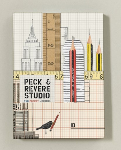 Peck & Revere Studio Two-Pocket Journal, Andrea Beaty - Paperback - 9781419718083