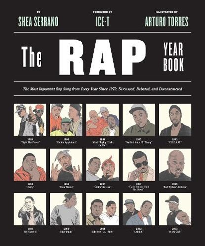 The Rap Year Book, Shea Serrano - Paperback - 9781419718182