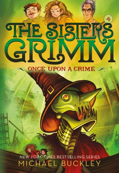 Once Upon a Crime (The Sisters Grimm #4), Michael Buckley - Paperback - 9781419720079