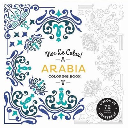Colouring book Vive le color! arabia, abrams noterie - Paperback - 9781419722530