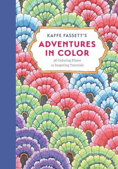 Kaffe fassett's adventures in color (adult coloring book), kaffe fassett - Paperback Gebonden - 9781419724336